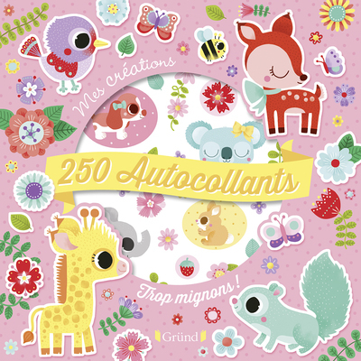 Image de 250 autocollants trop mignons !
