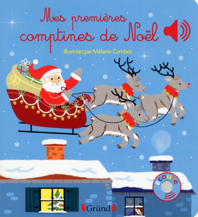 Picture of Mes premières comptines de Noël - Livre sonore avec 6 puces - Dès 1 an