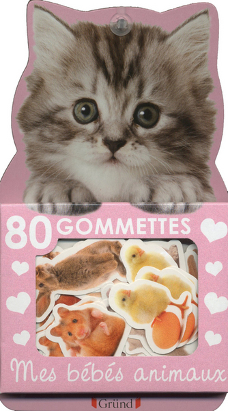 Picture of Gommettes mes bébés animaux chats