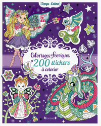 Picture of Coloriages féeriques et 200 Stickers à colorier