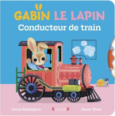 Image de Gabin le lapin - Conducteur de train