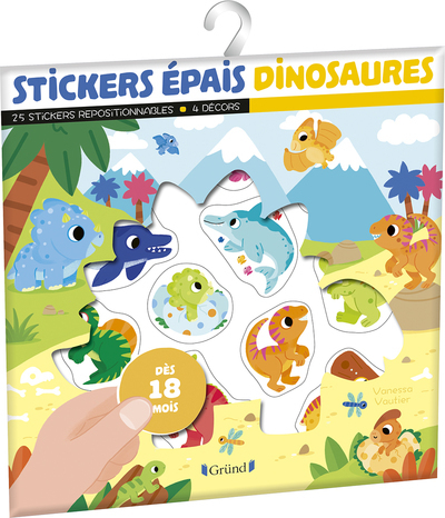 Image de Stickers épais Dinosaures