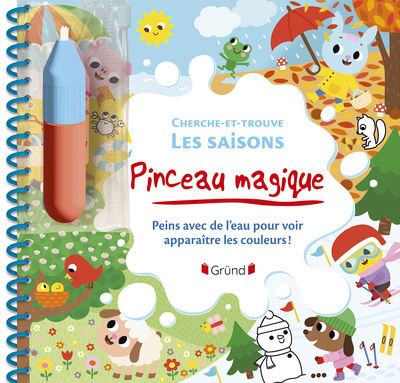 Picture of Pinceau magique - Cherche-et-trouve - Les saisons