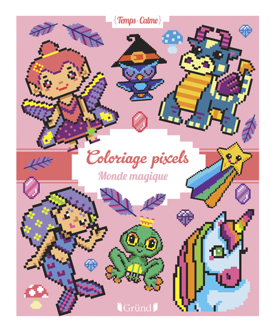 Image de Coloriages pixels - Monde magique