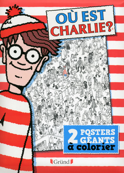 Picture of Où est Charlie ? 2 Posters géants à colorier