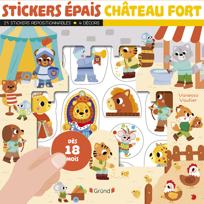 Image de Stickers épais - Château fort