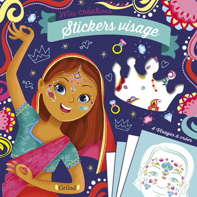 Image de Stickers visage - Princesses du monde