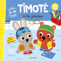 Image de Timoté à la piscine (Ecoute aussi l'histoire)
