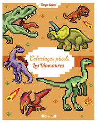Image de Coloriages Pixels - Les Dinosaures