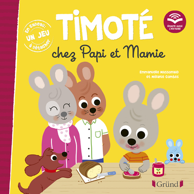 Image de Timoté chez Papi et Mamie