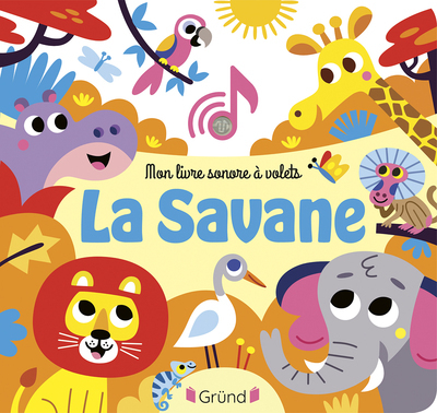 Picture of Mon livre sonore à volets - La savane