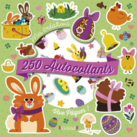 Image de 250 autocollants - Vive Pâques !