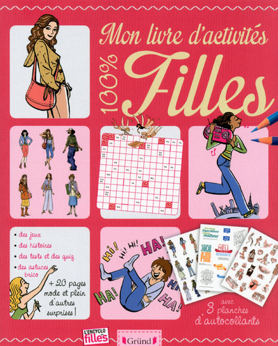 Picture of Mon livre d'activités 100% filles