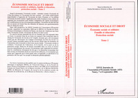 Image de Economie sociale et droit (Tome 2)