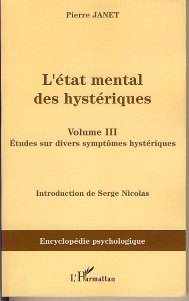 Image de L'Etat mental des hystériques (Volume III)