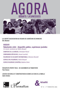 Picture of Volontariats civils : dispositifs public, expériences juvéniles