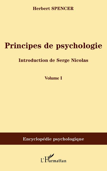 Image de Principes de psychologie (volume 1)