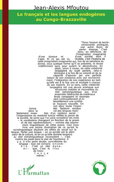 Image de Le français et les langues endogènes au Congo-Brazzaville