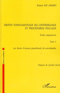 Image de Droits fondamentaux du contribuable et procédures fiscales, étude comparative