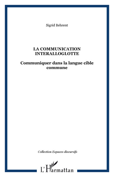 Image de La communication interalloglotte