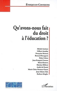 Image de Qu'avons-nous fait du droit à l'éducation ?