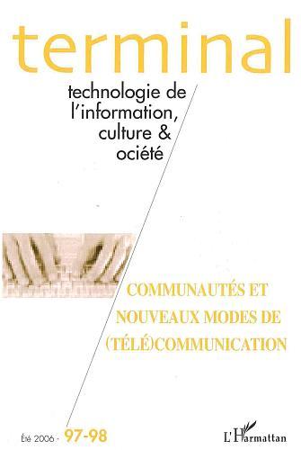Image de Communautés et nouveaux modes de (télé)communication