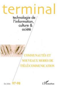 Image de Communautés et nouveaux modes de (télé)communication