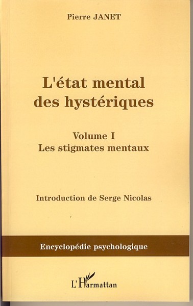 Image de L'Etat mental des hystériques (Volume I)