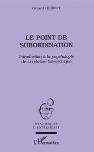 Image de Le point de subordination