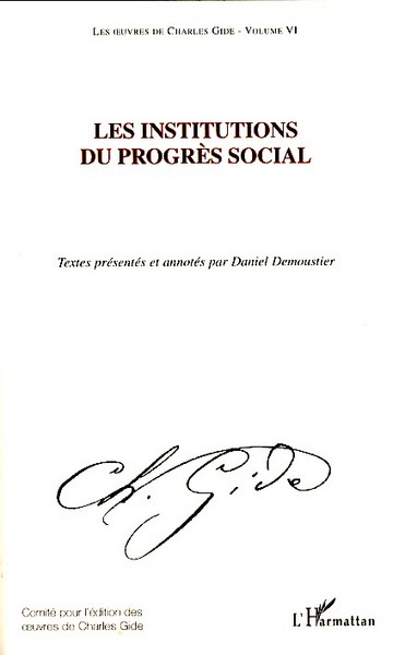 Picture of Les institutions du progrès social