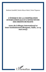 Image de L'éthique de la coopération internationale et l'effectivité des droits humains