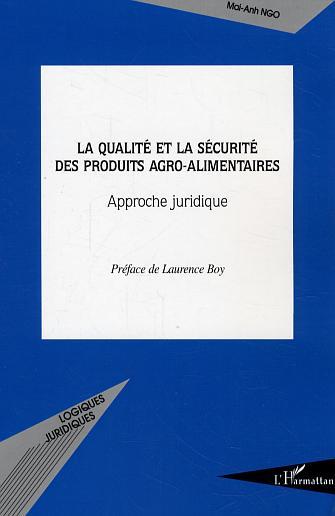 Image de La qualité et la sécurité des produits agro-alimentaires