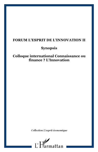 Image de Forum l'Esprit de l'Innovation II