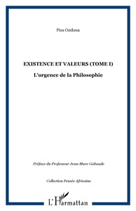 Picture of Existence et valeurs (tome I)