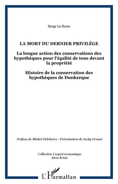 Image de La mort du dernier privilège