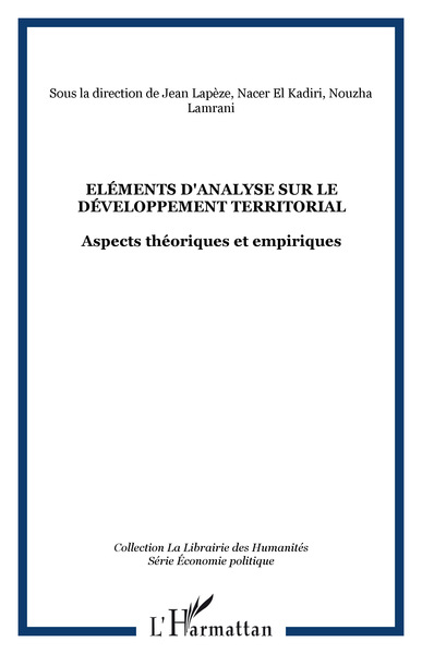 Image de Eléments d'analyse sur le développement territorial