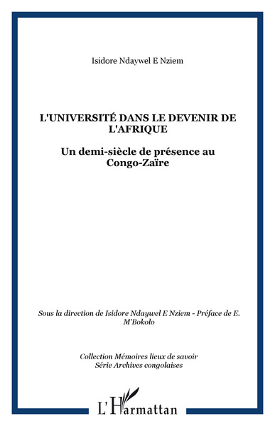 Image de L'Université dans le devenir de l'Afrique