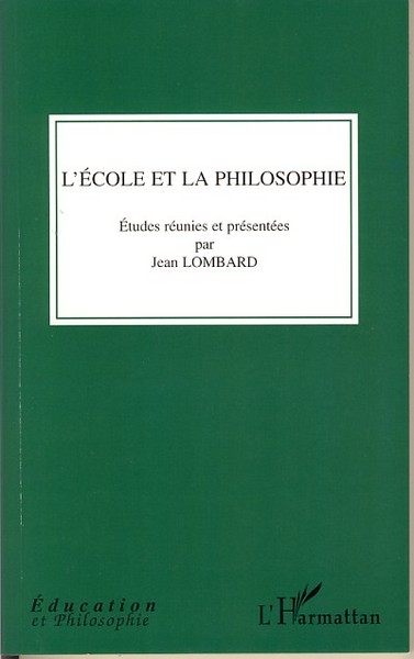 Image de L'école et la philosophie
