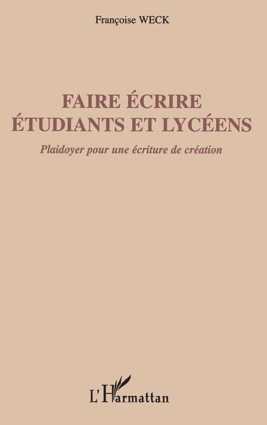 Image de Faire écrire étudiants et lycéens