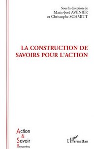 Picture of La construction de savoirs pour l'action