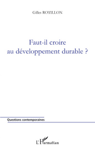 Picture of Faut-il croire au développement durable ?