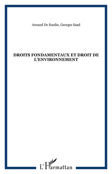 Image de Droits fondamentaux et droit de l'environnement