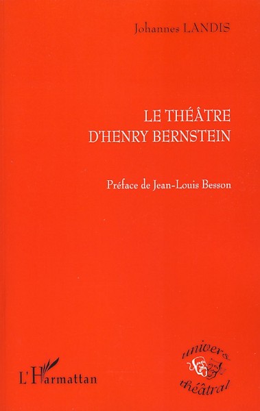 Picture of Le Théâtre d'Henry Bernstein