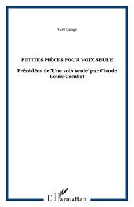 Picture of Petites pièces pour voix seule