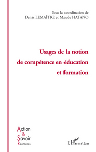 Image de Usage de la notion de compétence en éducation et formation