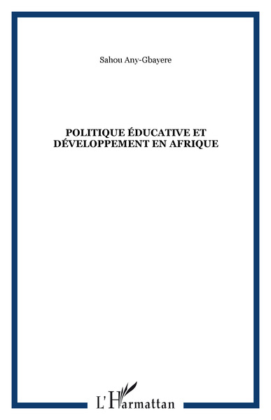 Image de Politique éducative et développement en Afrique