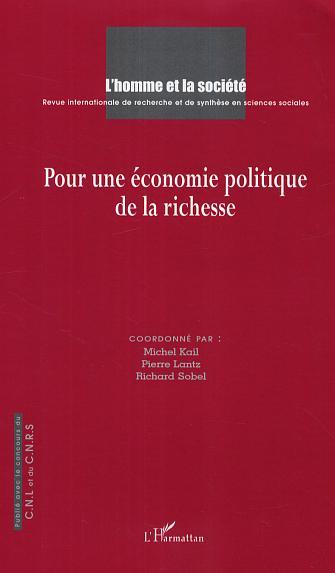 Image de Pour une économie politique de la richesse