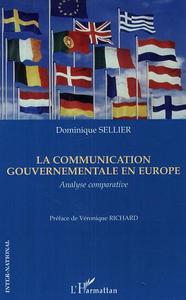 Image de La communication gouvernementale en Europe
