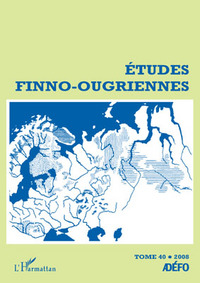 Picture of Etudes finno-ougriennes n° 40