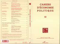Image de Cahiers d'économie politique n°50